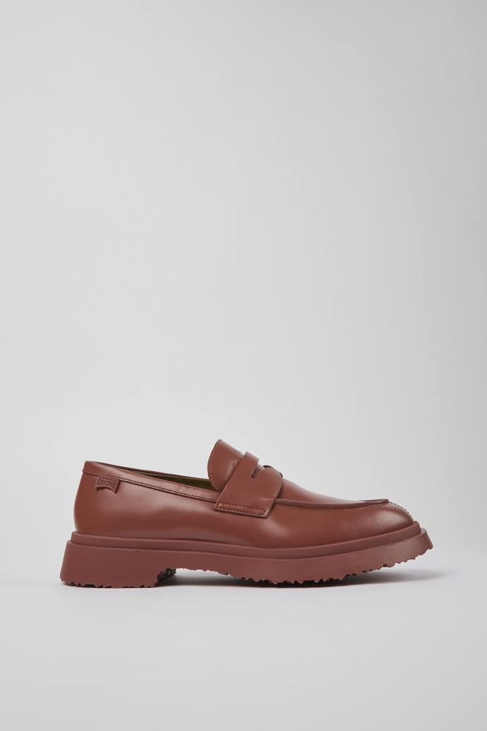 Walden Red Leather Moccasin for Men