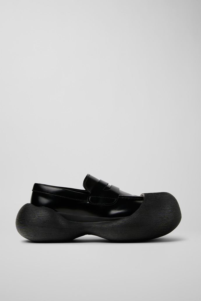 CAMPERLAB CARAMBA Black Leather Loafers