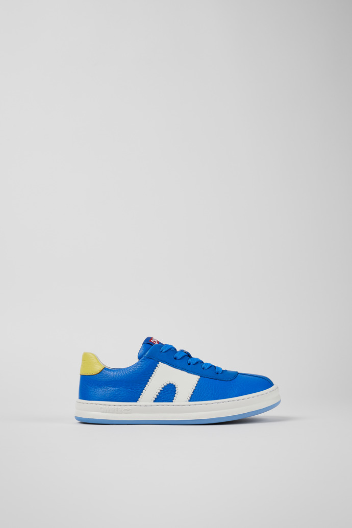 Twins Blue Leather Sneaker
