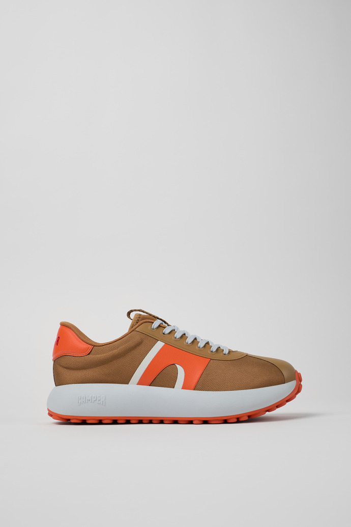 Pelotas Athens Brown Textile Sneaker for Men