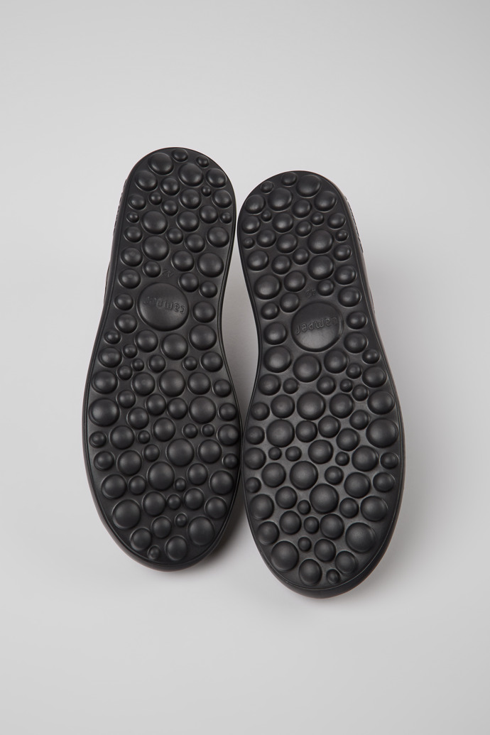 Pelotas XLF Brown Leather Sneakers for Men.