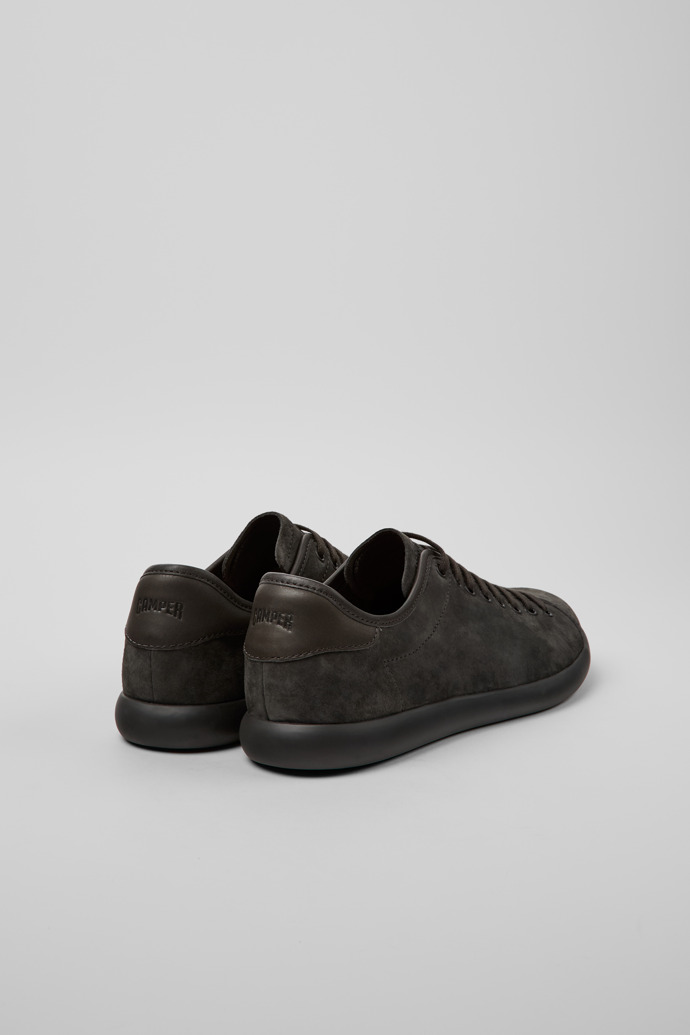 Pelotas Soller Gray Nubuck and Leather Sneakers for Men.