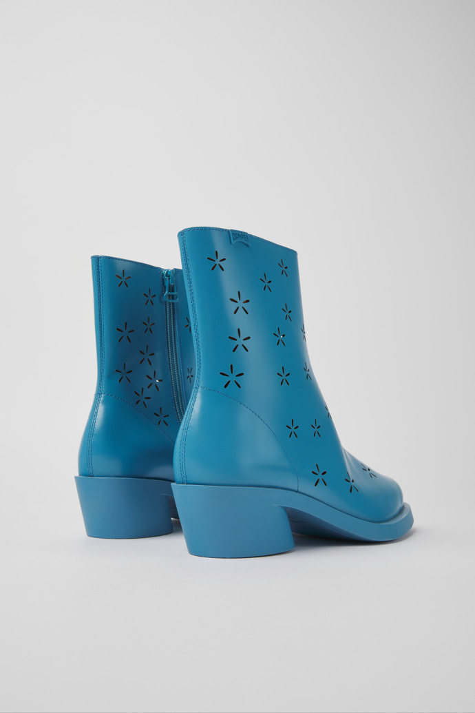 Bonnie Blue leather boots for women