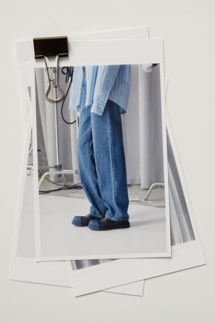 Junction Black Leather Shoes for Women.