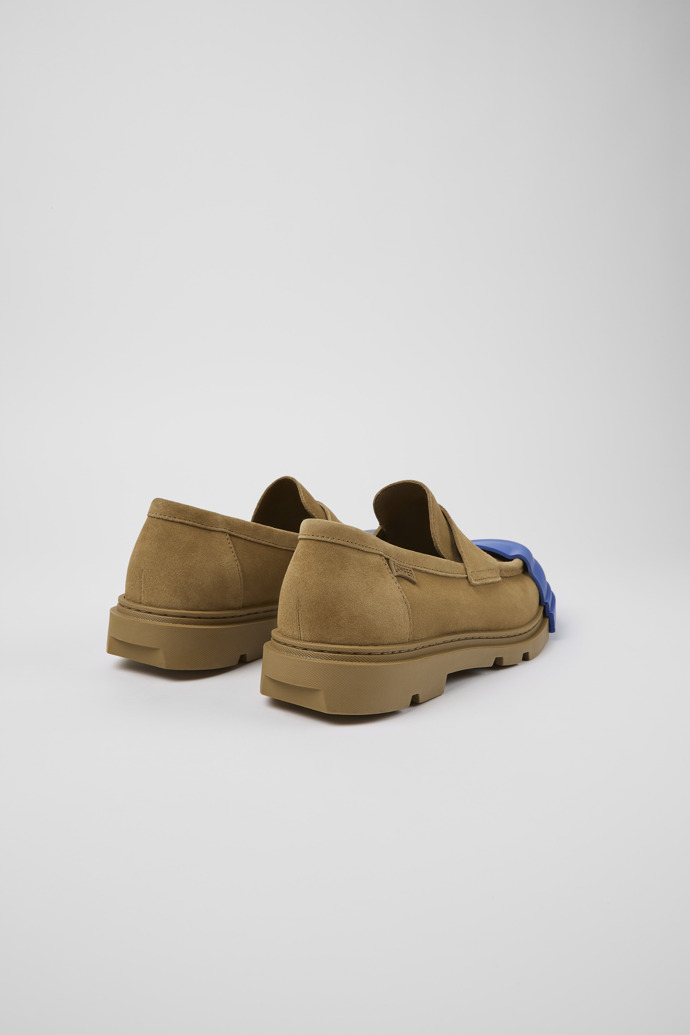 Junction Brown Nubuck Moccasin for Men
