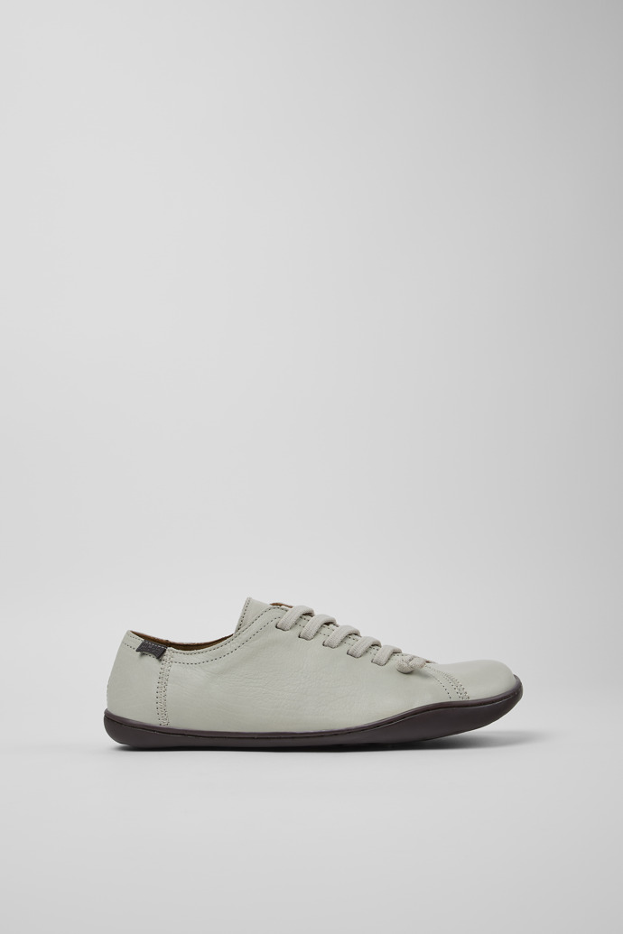 Peu Gray Leather Shoes for Women