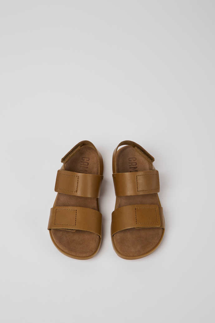 Brutus Sandal Brown leather sandals for kids