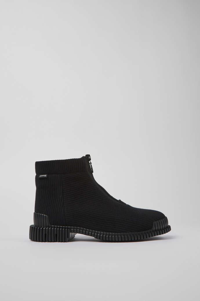 Pix Black TENCEL® Lyocell Ankle Boots for Women.