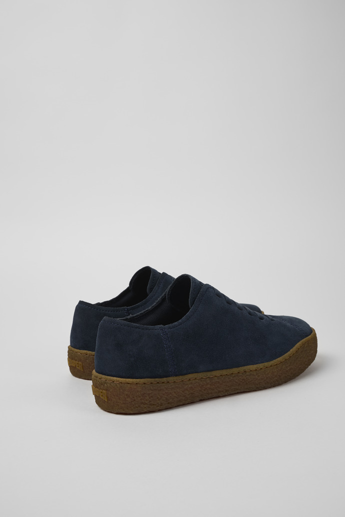 Peu Terreno Blue Nubuck Shoes for Men.