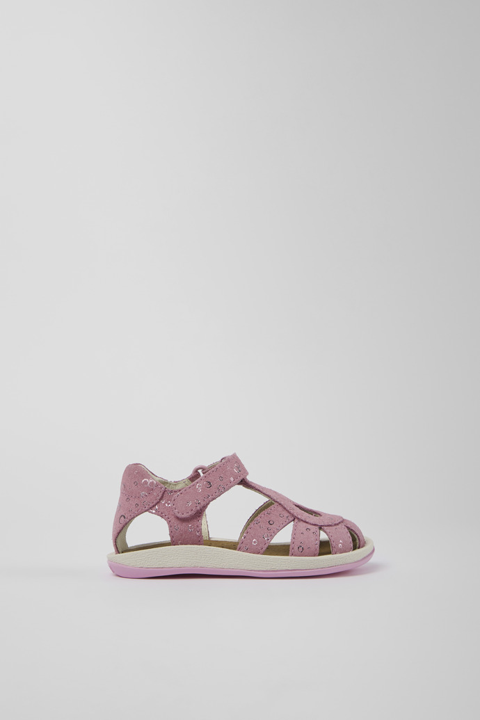 Bicho Pink Nubuck Sandal