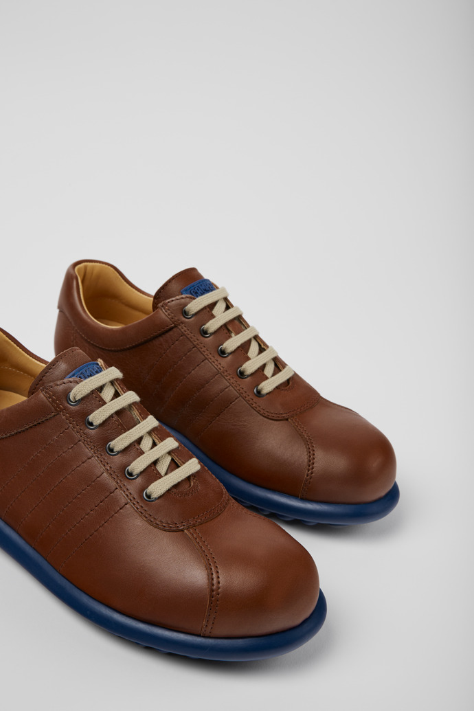 Pelotas Brown leather shoes for women