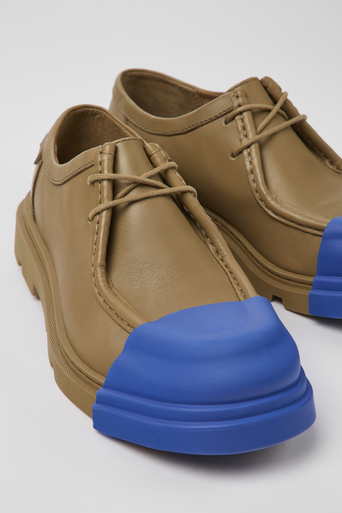 Junction Brown Leather Wallabee for Women