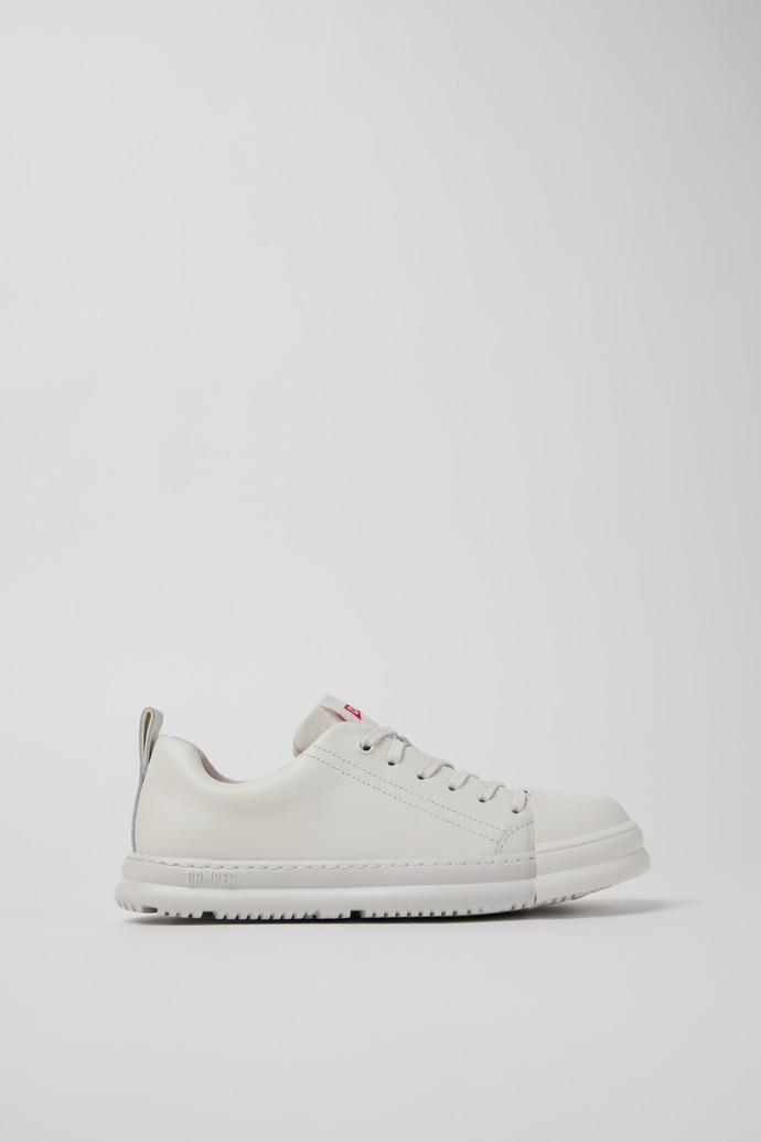 Junction Runner White Leather Sneakers for Women.