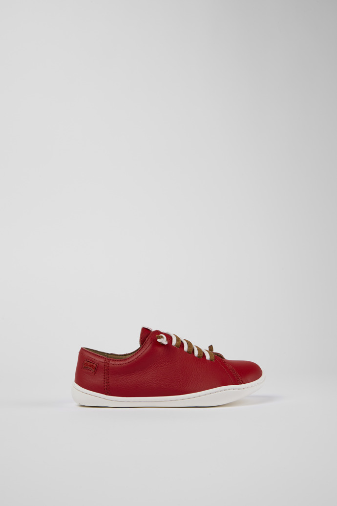 Peu Red Leather Kids' Shoe.