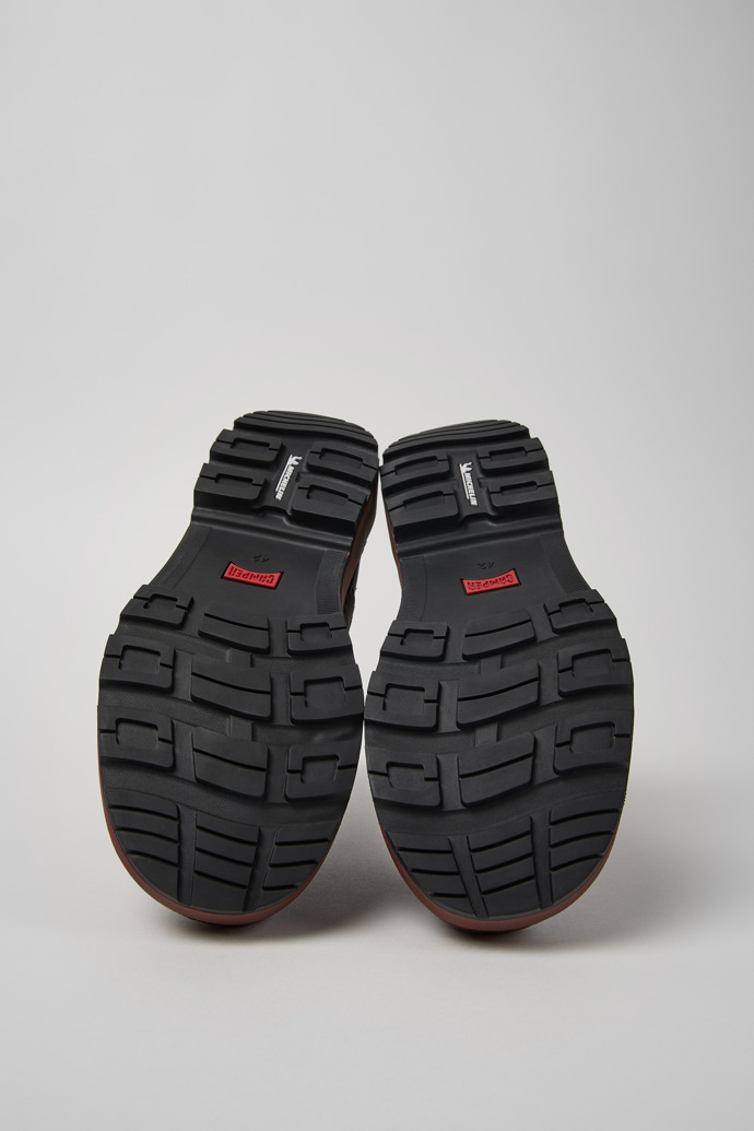 Brutus Trek MICHELIN Black nubuck ankle boots for men