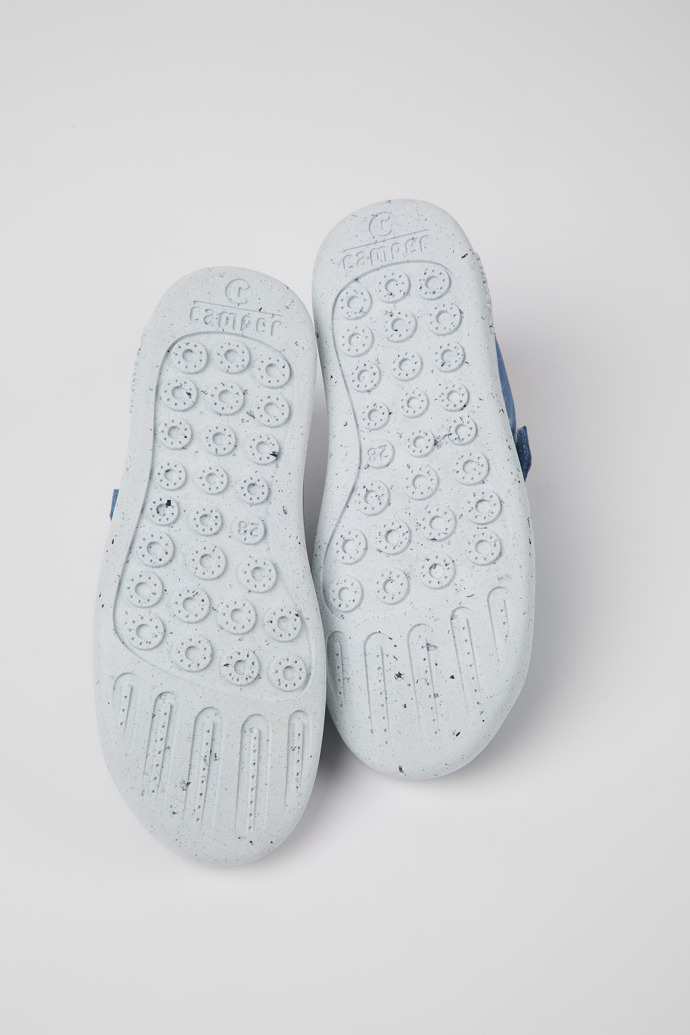 Peu Touring Blue textile shoes for kids