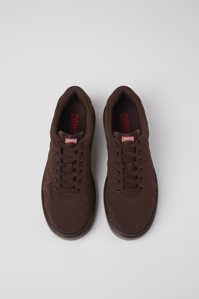 Runner K21 Burgundy textile sneakers for men