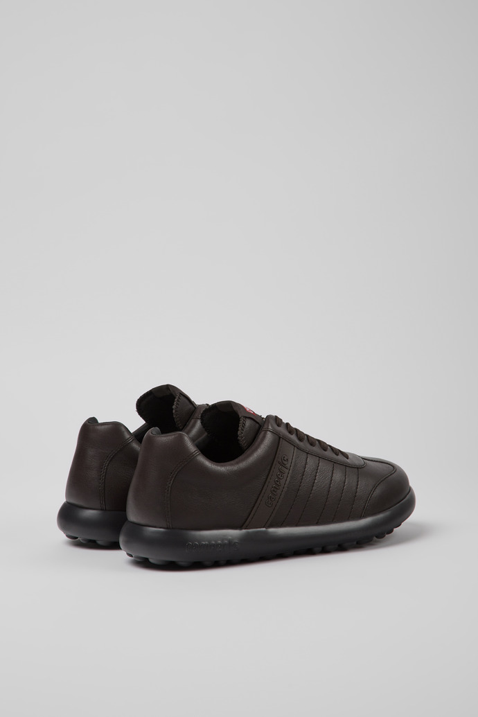 Pelotas XLF Brown Leather Sneakers for Men.