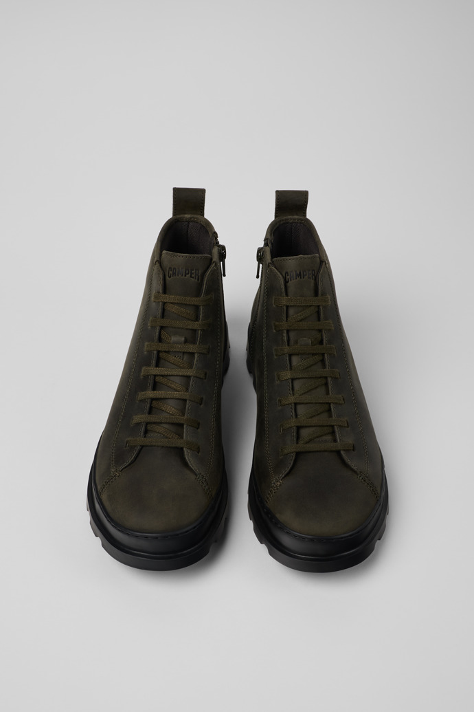 Brutus Dark green ankle boot for men