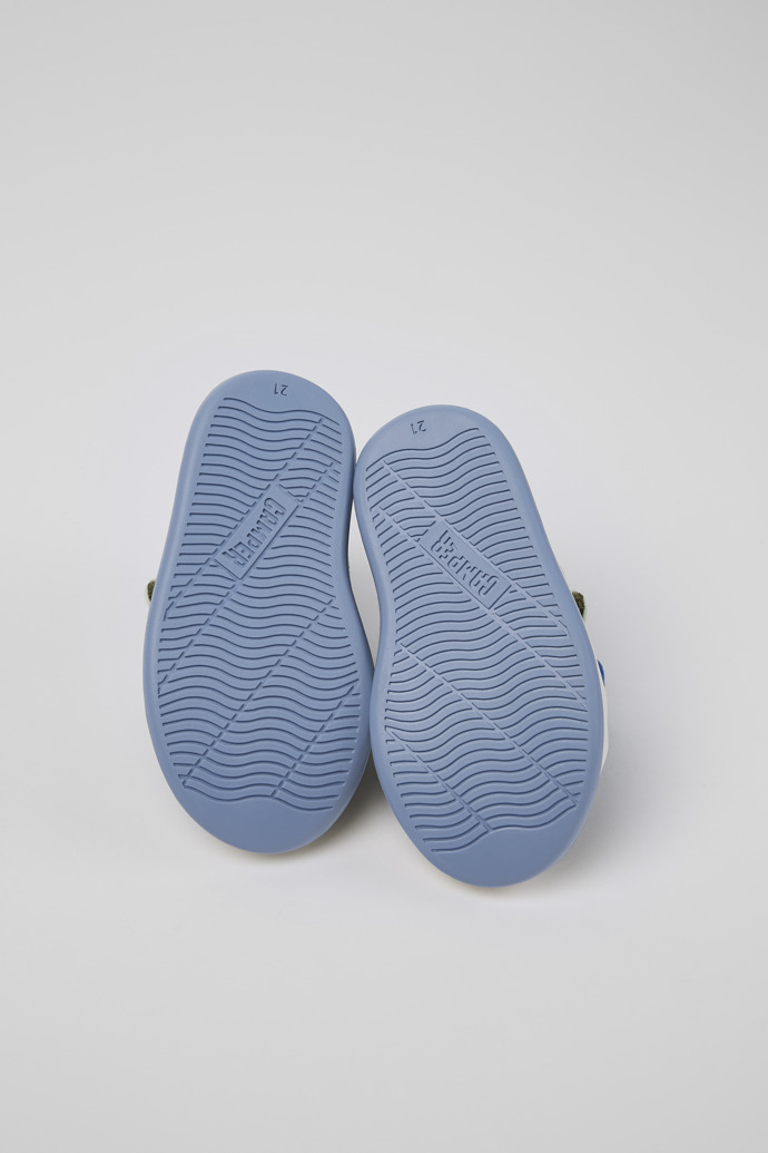 Twins Green Textile Sneaker