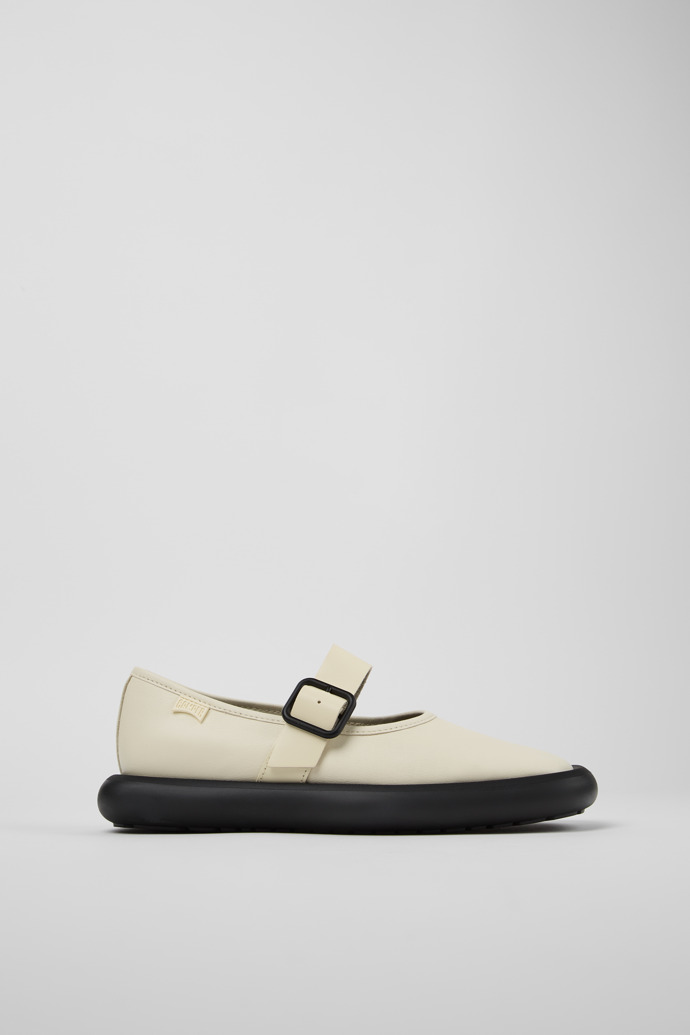 Onda White Leather Mary Jane for Women