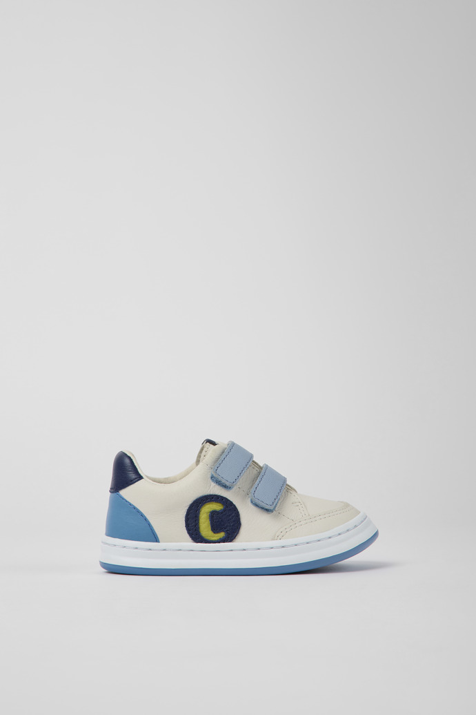 Runner Multicolored leather sneakers for kids