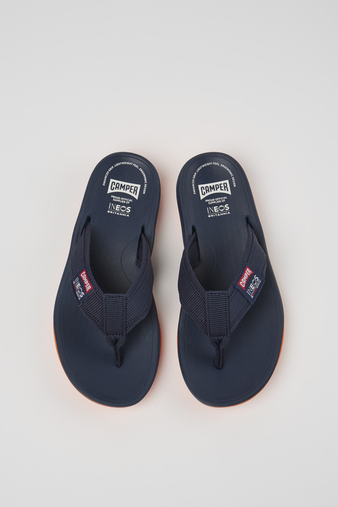 Camper x INEOS Britannia Blue Textile Flip-Flops for Women