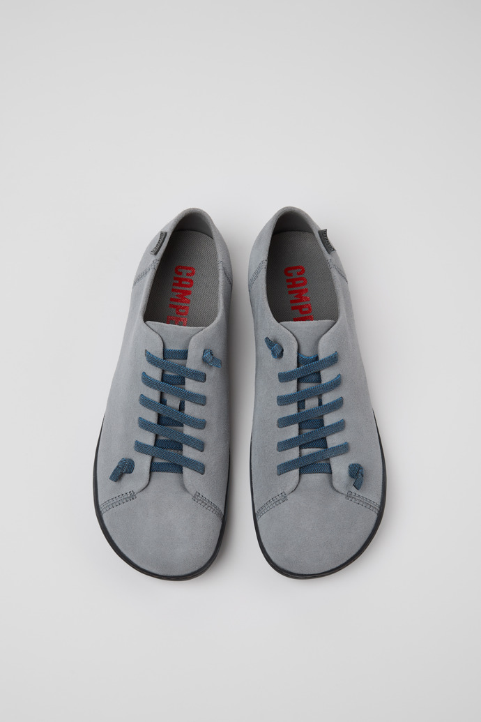 Peu Gray Nubuck Men's Shoes.