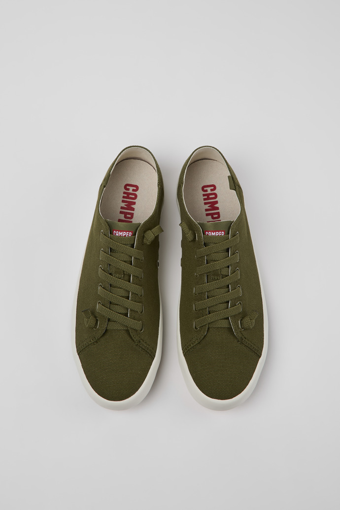 Andratx Green Textile Sneaker for Men