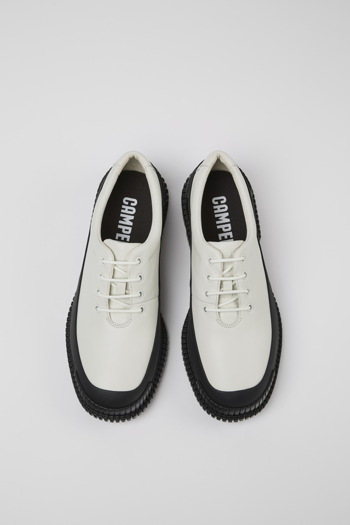 Pix White Leather Shoe for Men