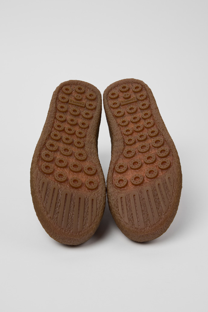 Peu Terreno Brown Nubuck Shoes for Men.