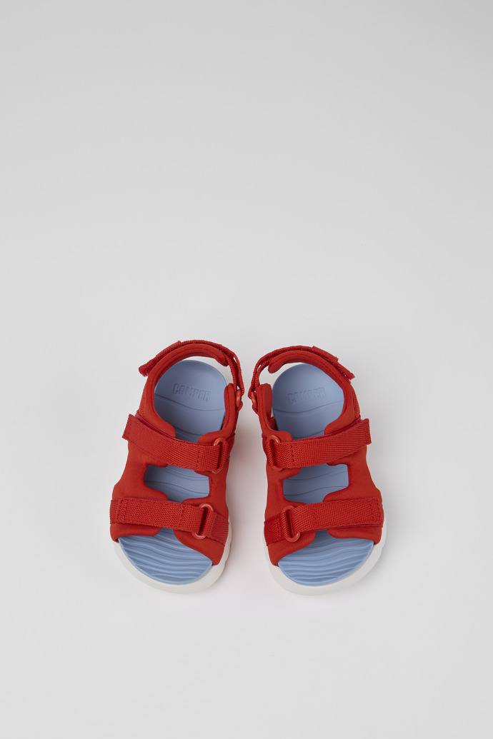 Oruga Red Textile Sandal