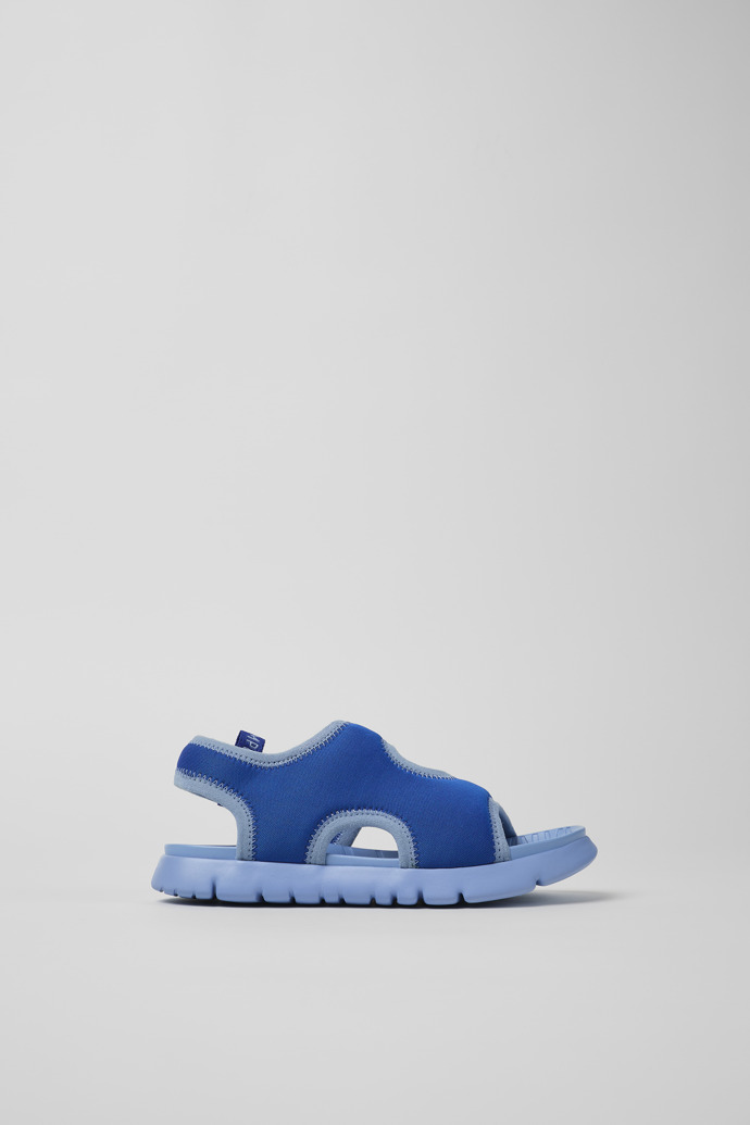 Oruga Blue Textile Sandal