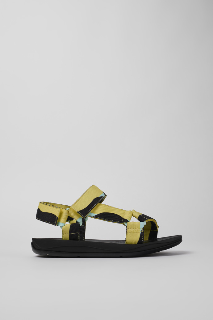 Match Multicolored Textile Sandal for Men