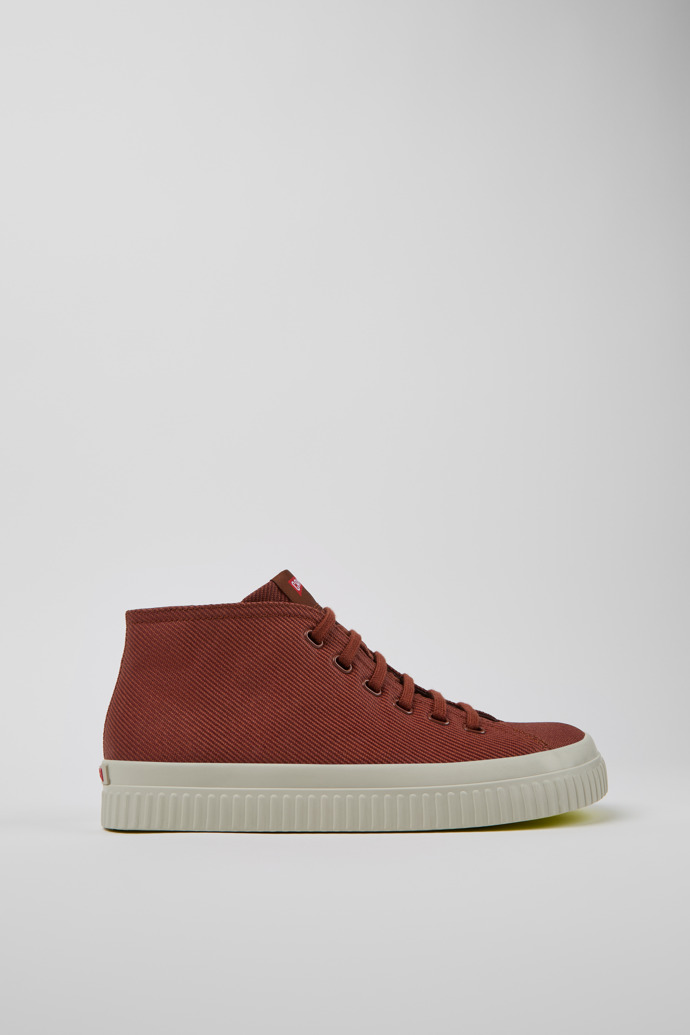 Peu Roda Red recycled cotton sneakers for men