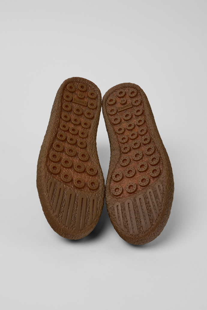 Peu Terreno Black Nubuck Ankle Boots for Men.