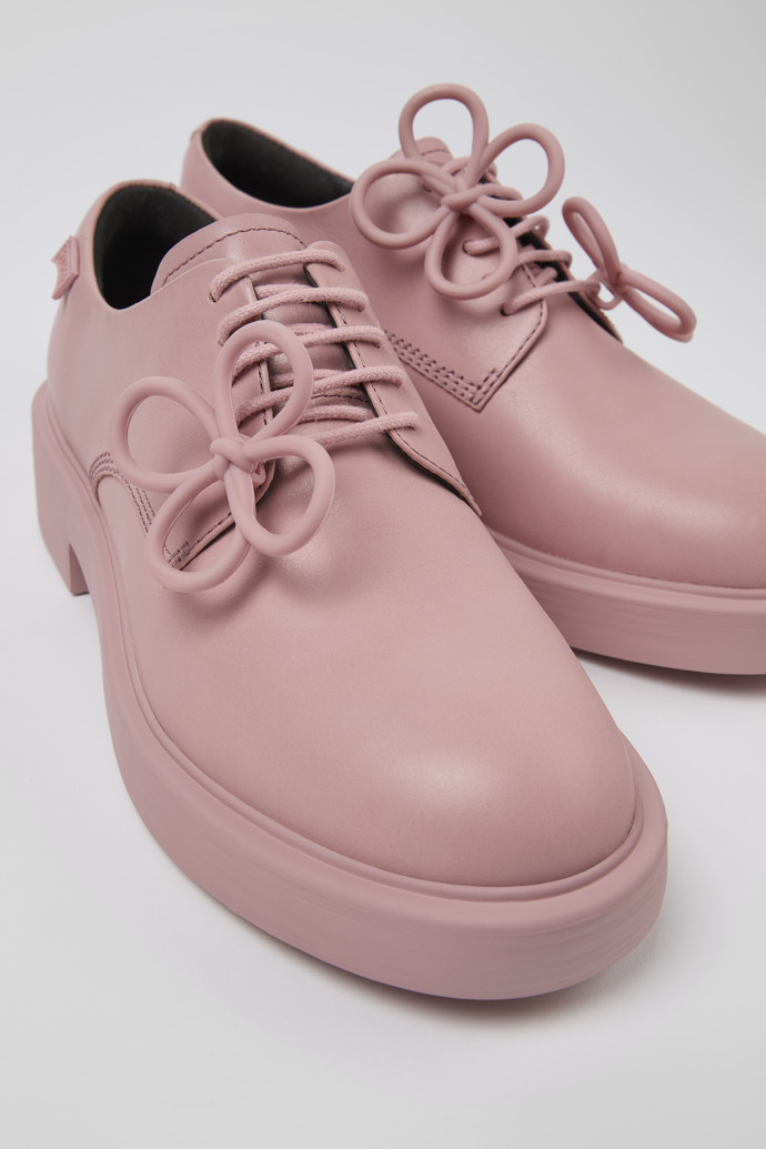 Twins Pink leather shoes for women