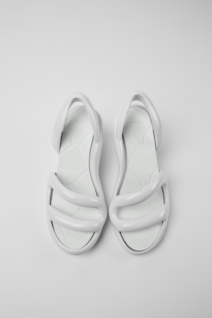 Kobarah White unisex sandals