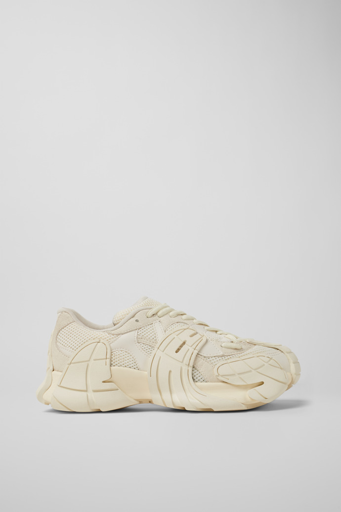 Tormenta White Textile Sneakers