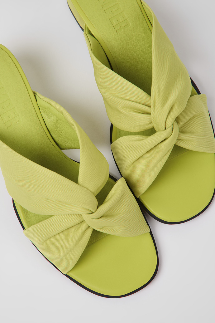 Katie Green textile sandals for women