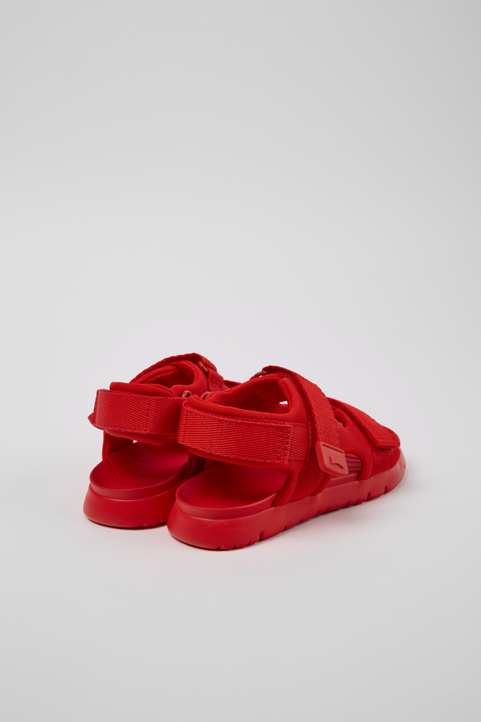 Oruga Red Textile Kids' Sandal.