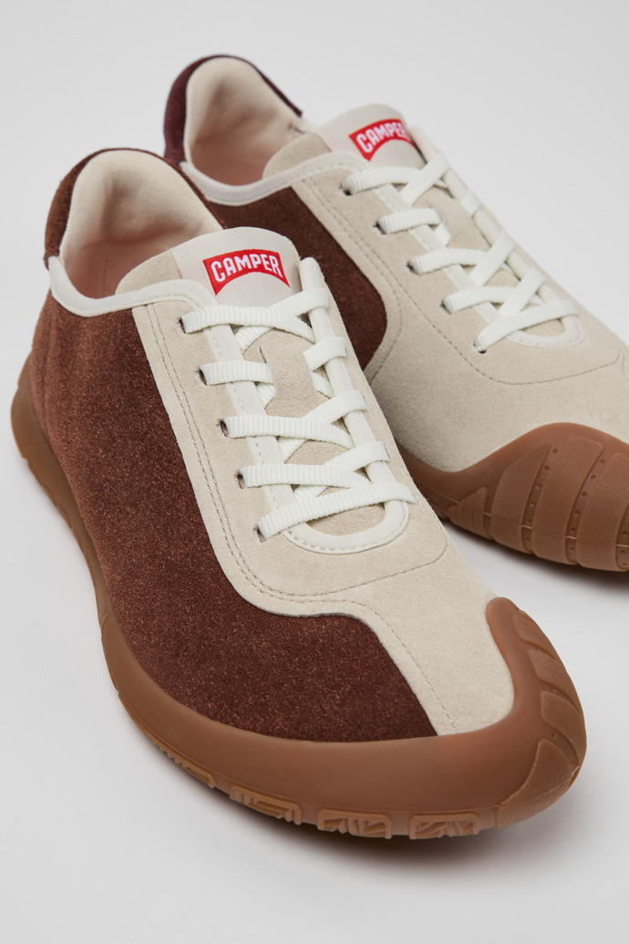 Twins Multicolor Nubuck Sneakers for Women.