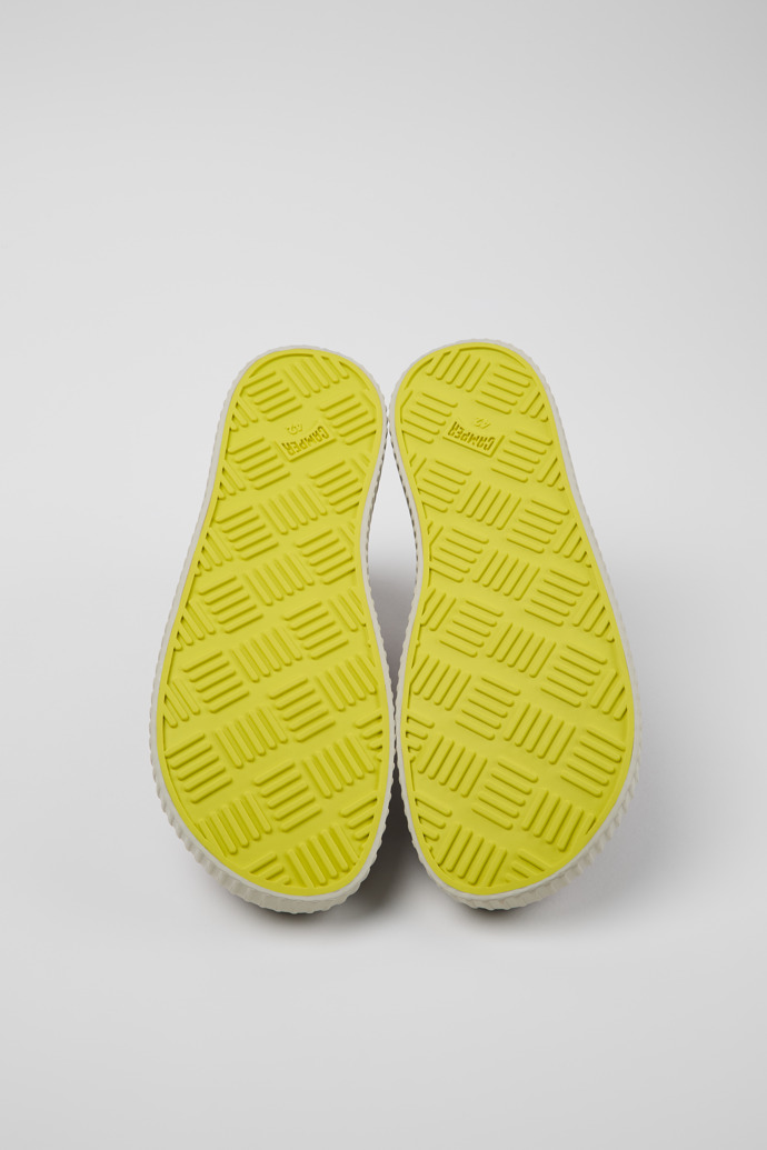 Peu Roda Red recycled cotton sneakers for men