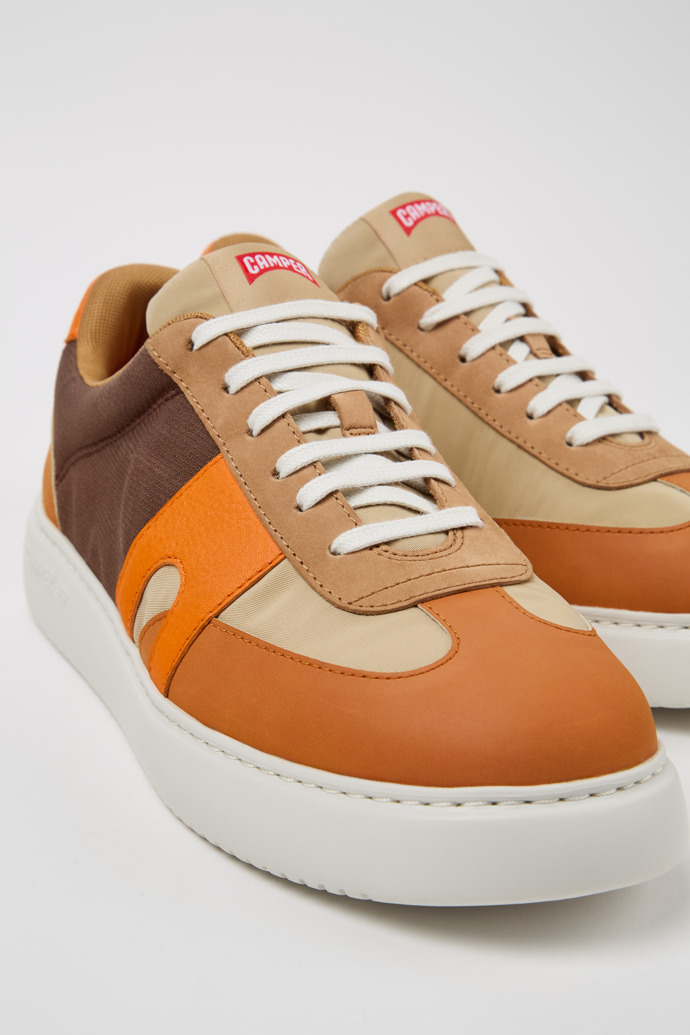 Runner K21 Sorona® Multicolor Recycled PET and Nubuck Men's Sneakers.