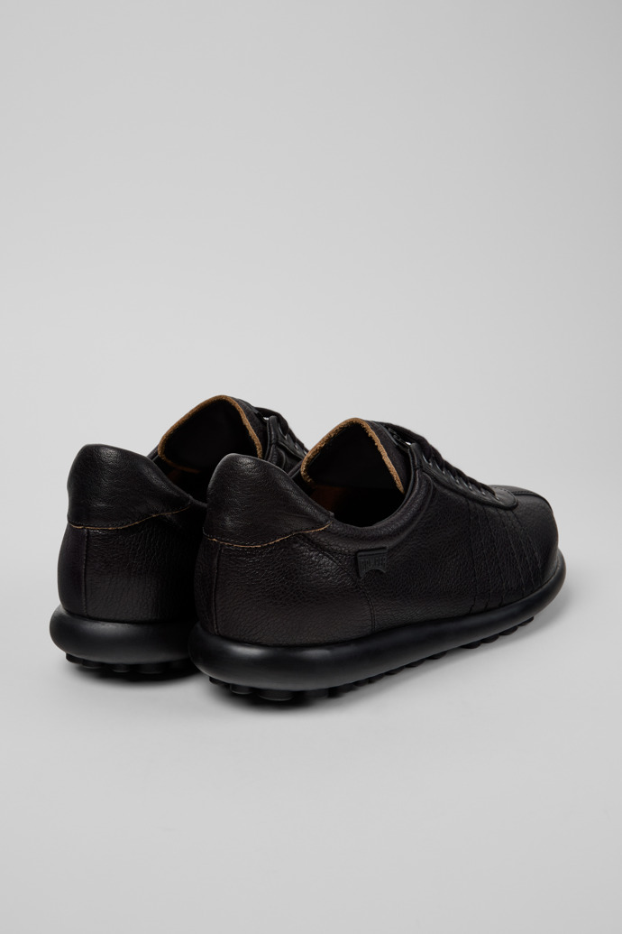 Pelotas Black Leather Shoes for Men.