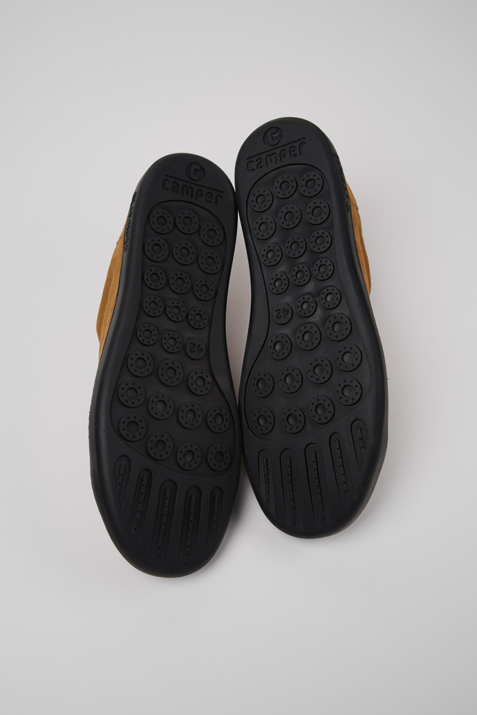 Peu Touring Brown Suede Sneakers for Men.