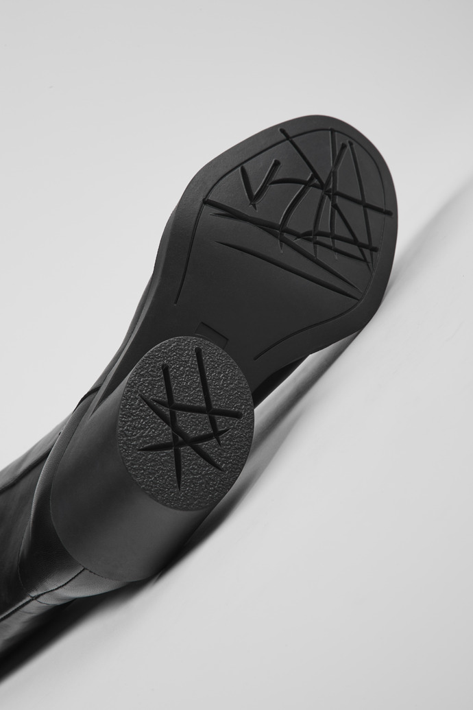 Bonnie Black leather boots for women