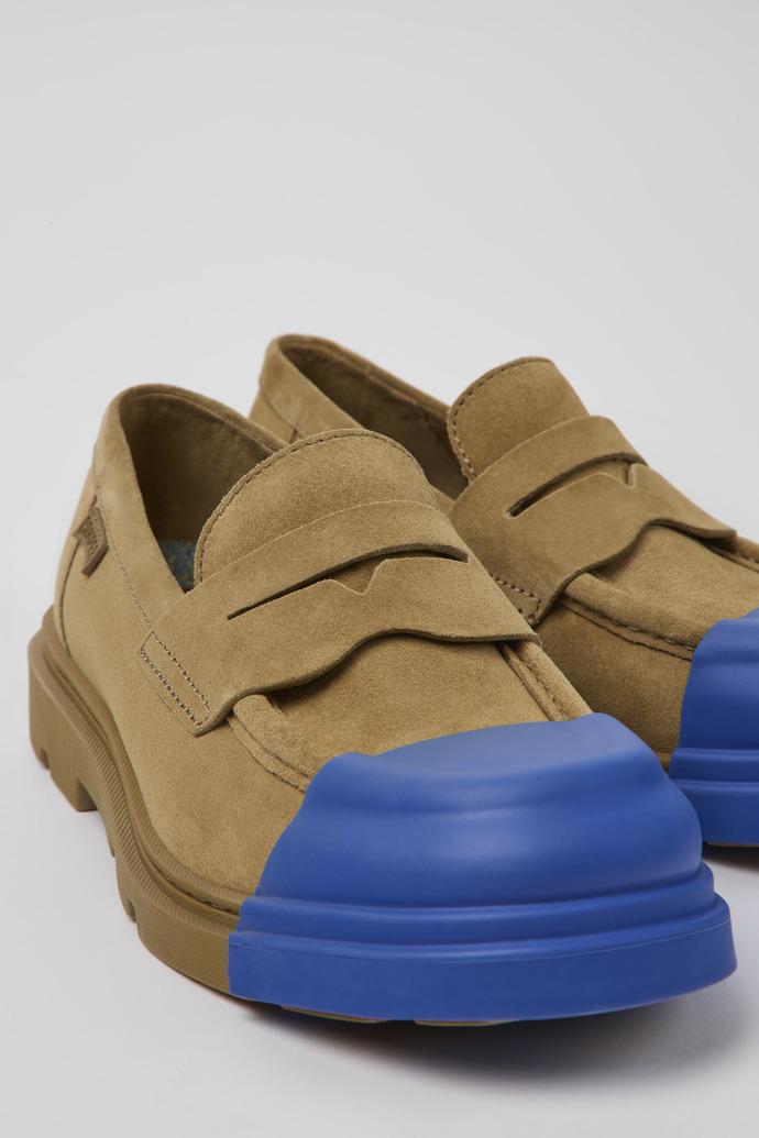 Junction Brown Nubuck Loafer for Women