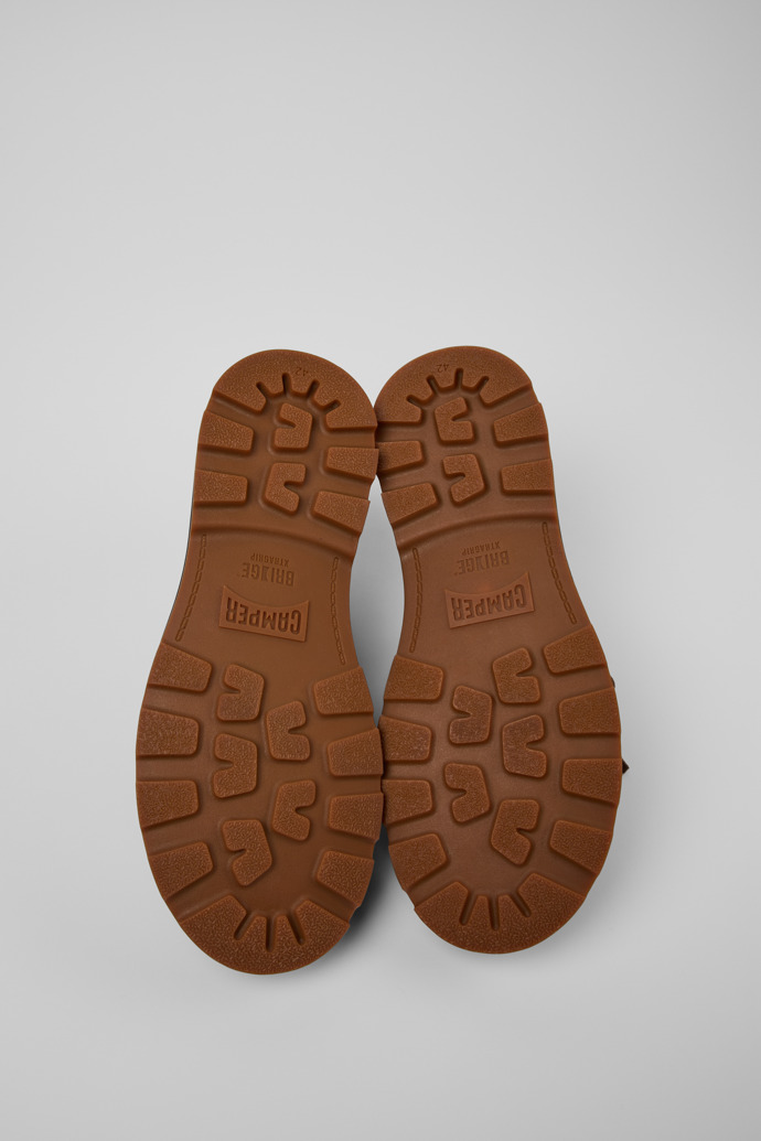 Brutus+ Brown Leather Moccasins for Men.