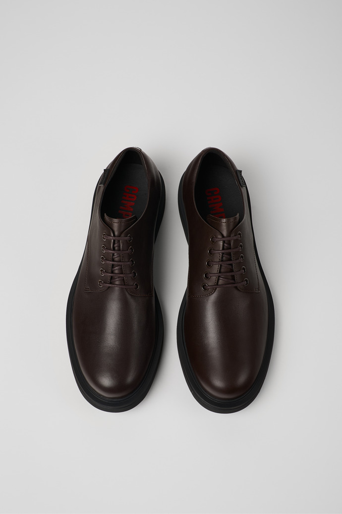 Norman Brown Leather Shoes for Men.